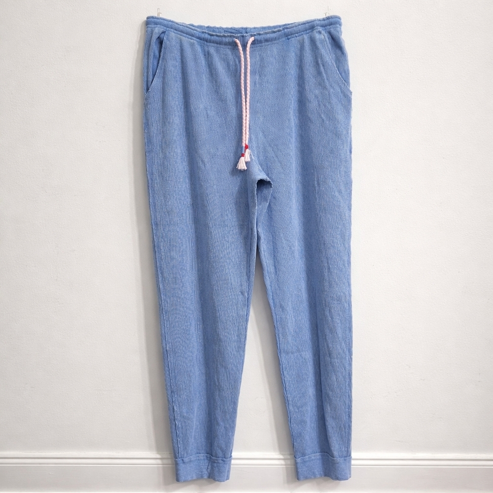Sundry Blue Waffle Knit Sweatpants Size L